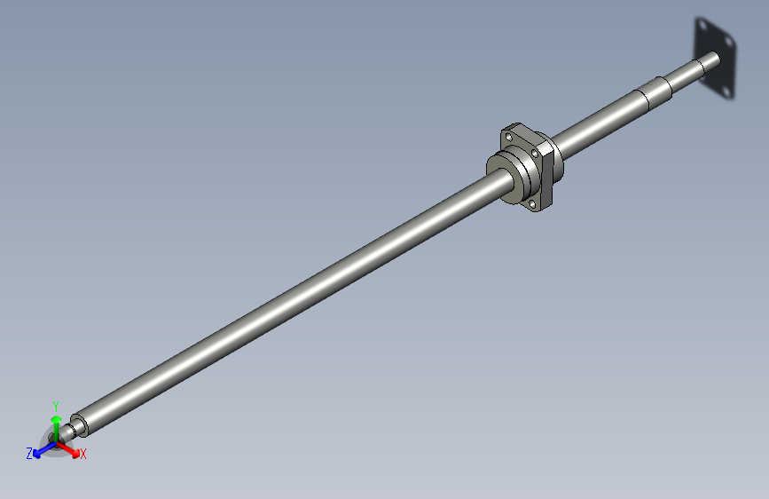 2R16-32V2-DFSH-487滚珠丝杠组件