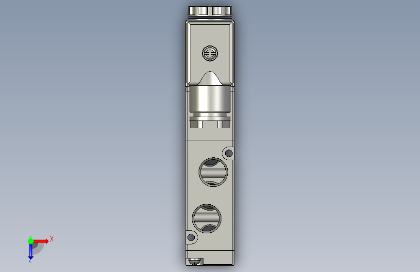 4V210-08-DC24V 俯视图