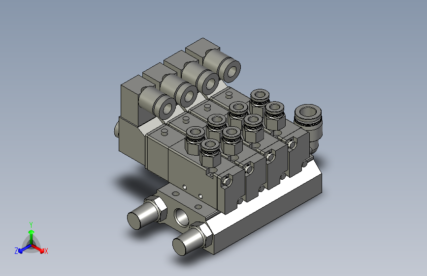 4V11006B100M4F汇流板亚德客