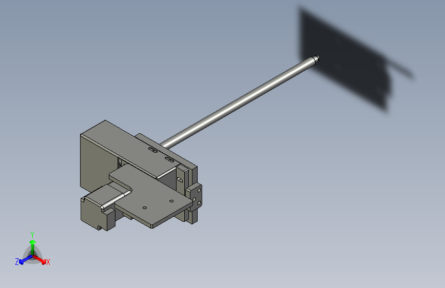 23LM001平台X軸絲杠裝配