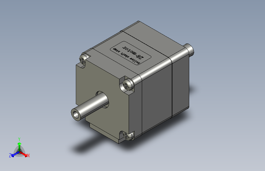 28空心轴步进电机