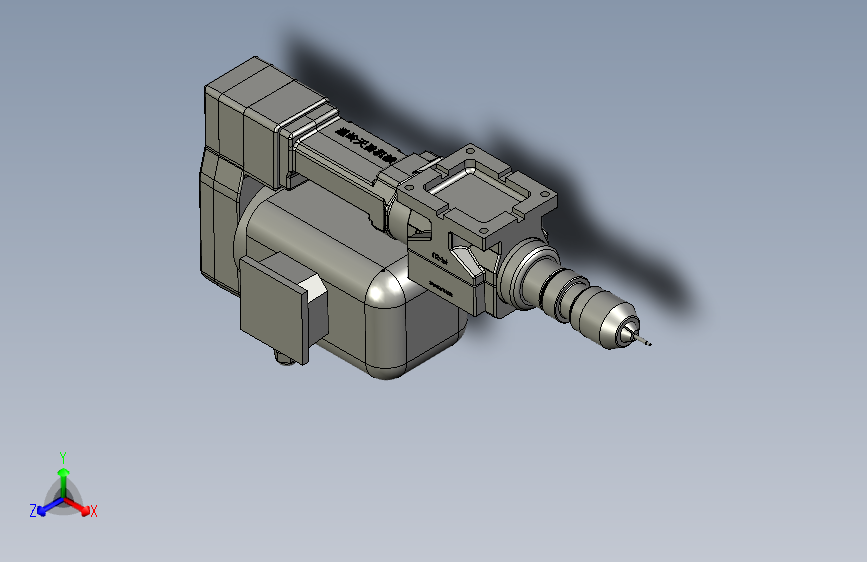 74气动动力头80行程2