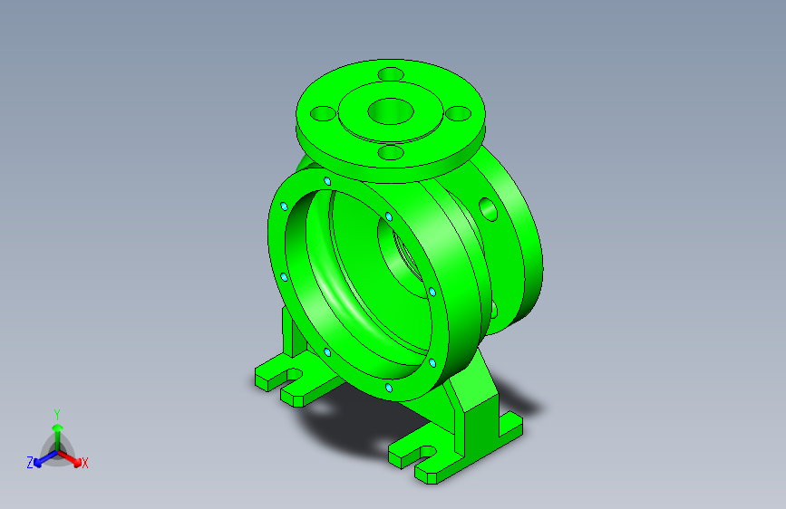 A0001086-泵离心泵壳