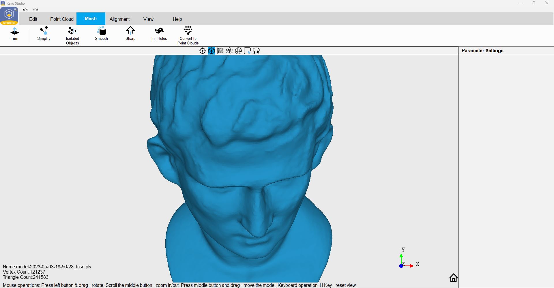 A2001483-小胸扫描雕塑