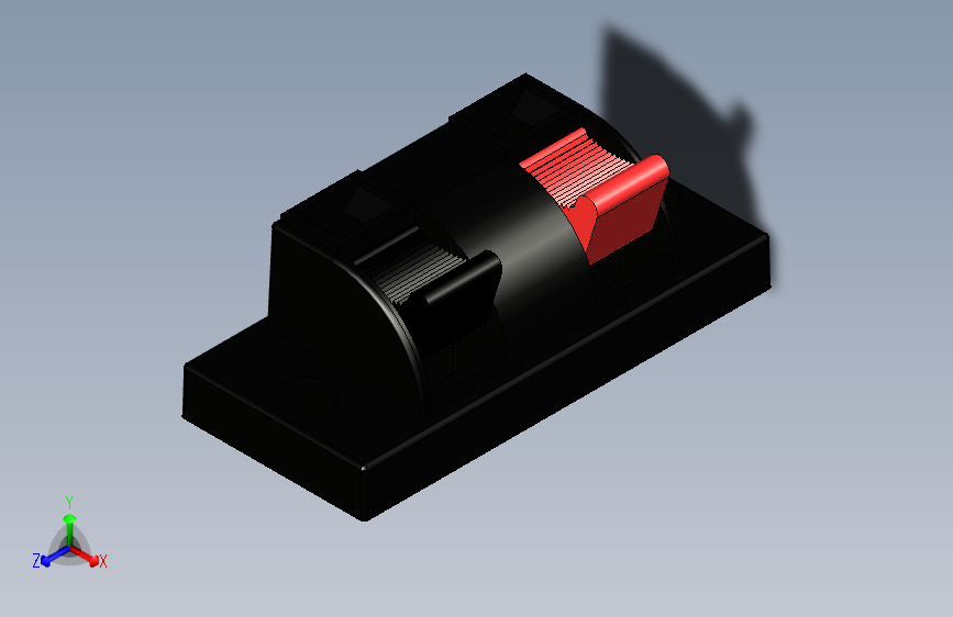 A2001649-连接器；按扣；2路电路端子块