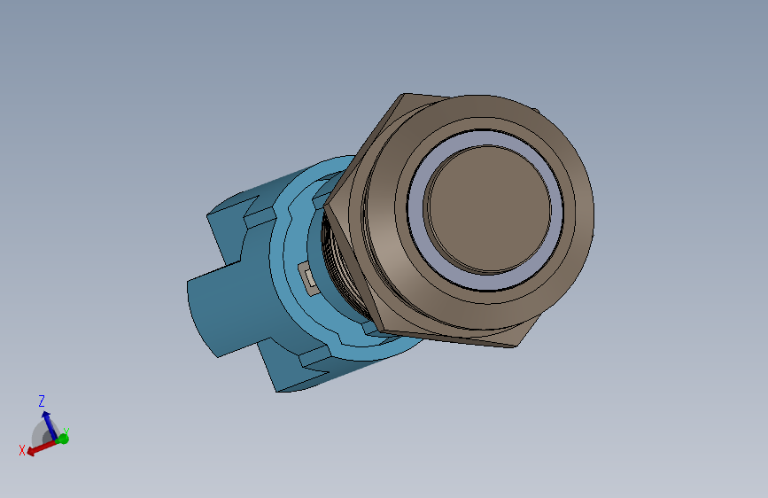 A2001661-直径12的按钮带LED灯