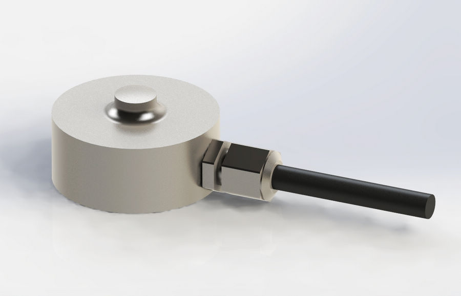 A3001120-微型压力传感器 5kN 按钮负载传感器 500kg