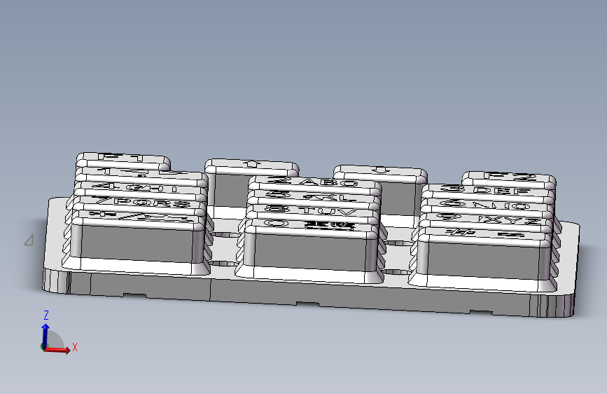 A3001257-键盘按钮，橡胶。