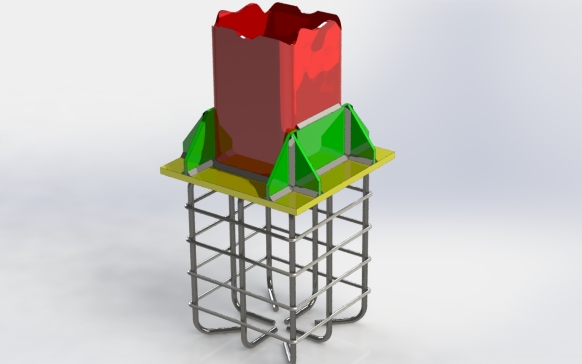 A3001285-金属柱底座