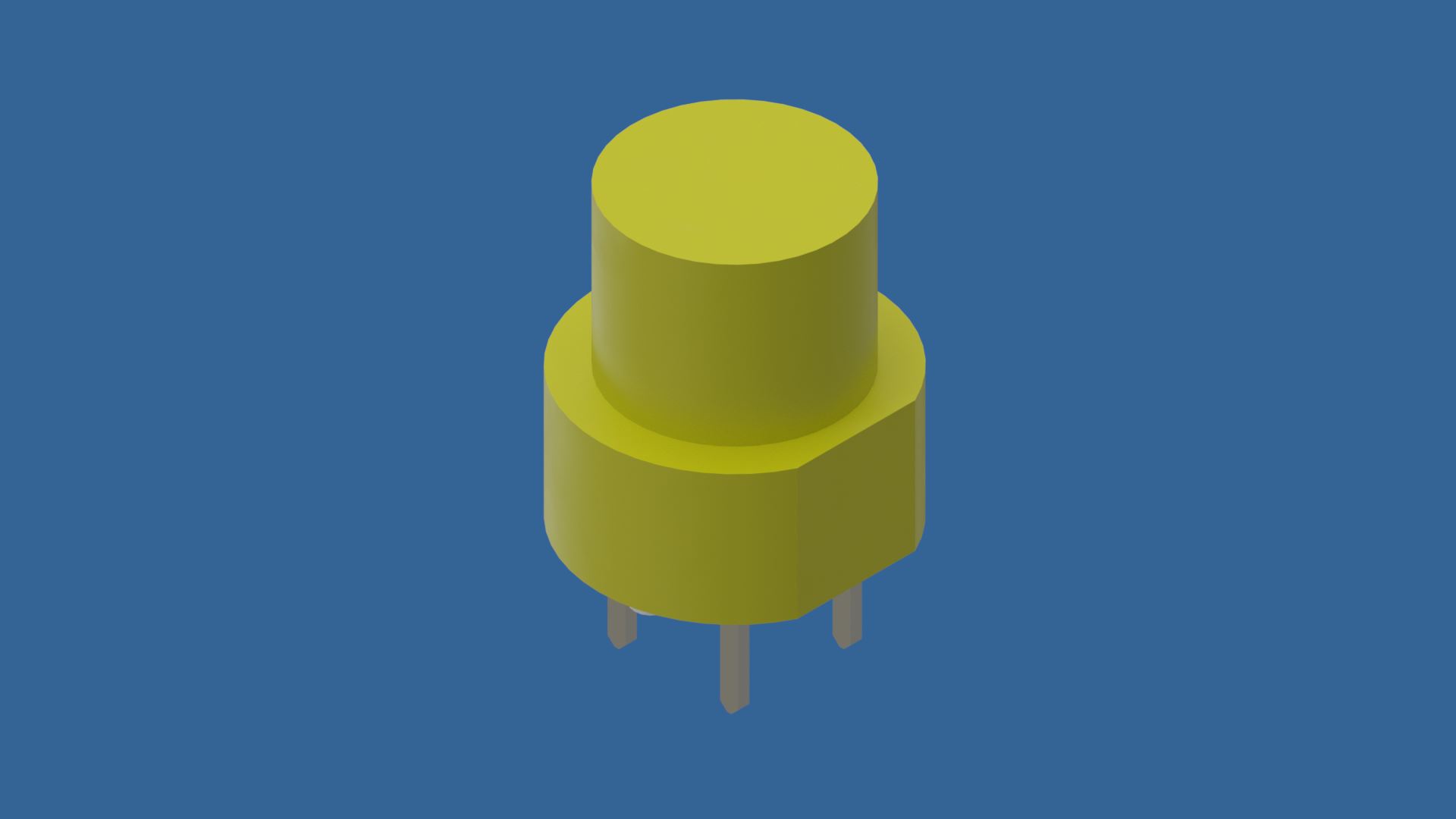 A3001305-黄色 PCB 按钮