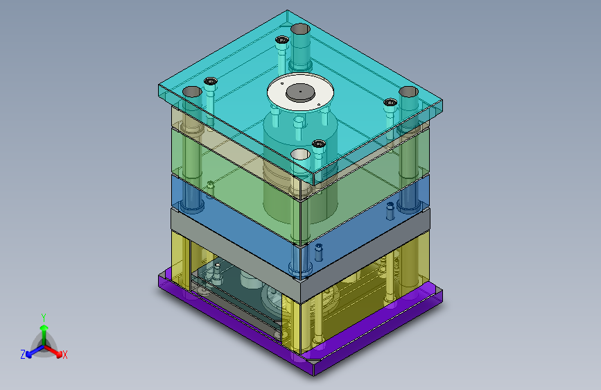 A3001312-紧急按钮模具设计