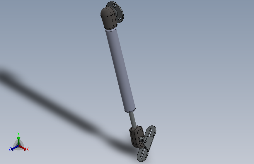 A3001508-250毫米银色气动撑杆气弹簧