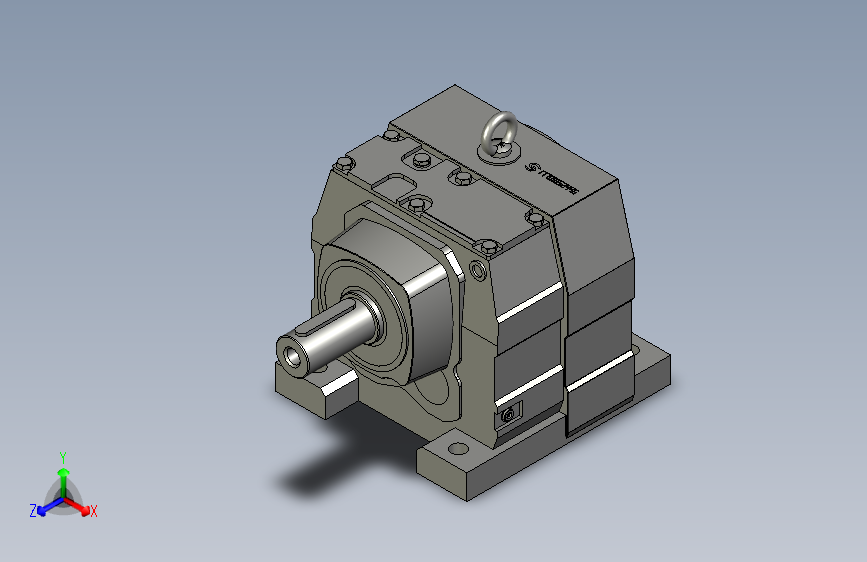 R77斜齿轮减速机R77-YEJ4-4P-599-M1-0_R77