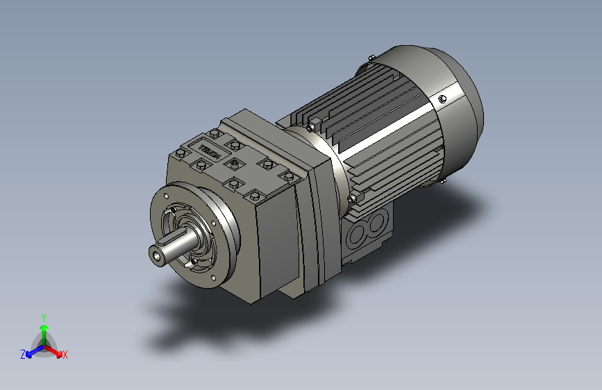 RFY斜齿轮减速电机RF37-324Y271-4M1BF120