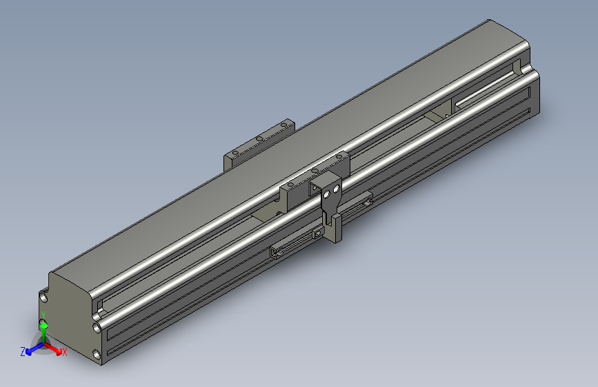 RS60马达外置半封闭丝杆模组RS60-250