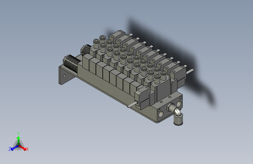 SS5Y5电磁阀(10位4无保持)