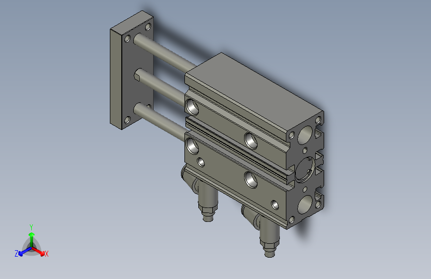 TCL-12x40-S三轴气缸