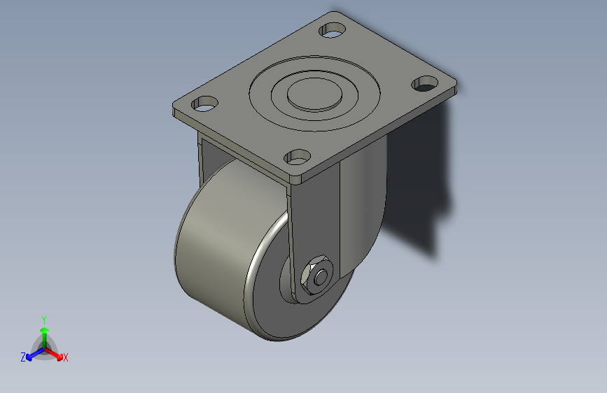 V2-CGL01-D75怡合达脚轮-B-B-preheating-