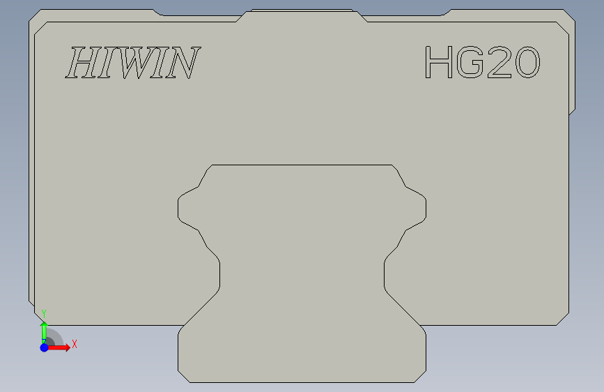 V2-HGH20HA1R330Z0P(6孔E15+15)-ghj 正面视图