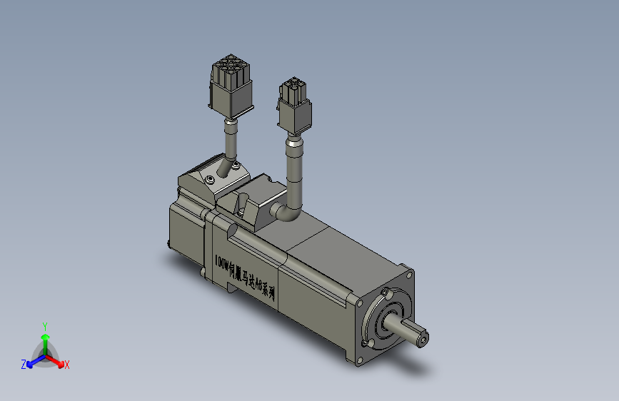 w65松下-100W带刹车-MSMF012L1V2M
