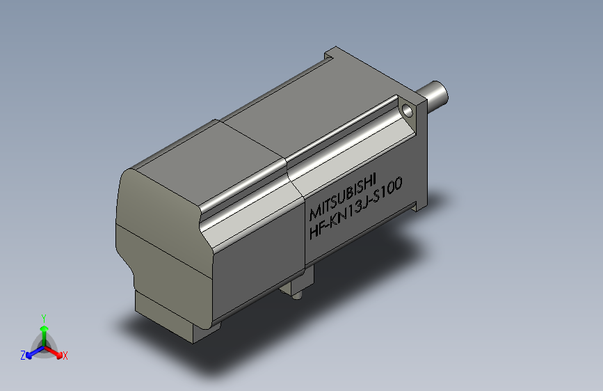 X-MOT-HF-KN13J-S100伺服馬達