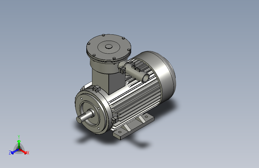 YB3系列隔爆型高效三相异步电动机IMB34YB390L-4