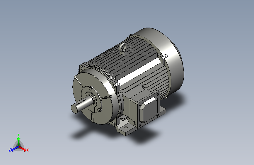 YE3-225S-4B3右超高效三相异步电动机YE3-225S-4-B3右(1)