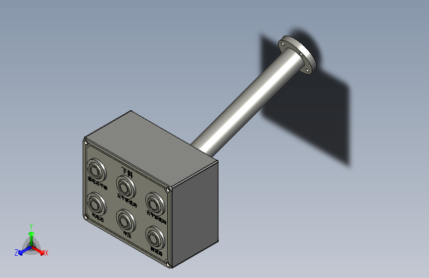 YWP200K4-09-09-00按钮盒组件(下料)