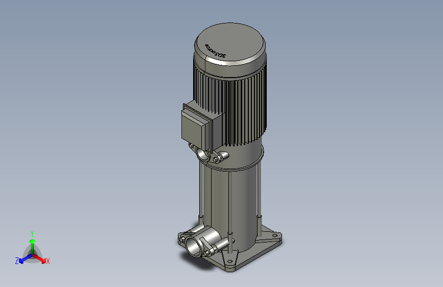 立式多级离心泵_VM6-8.5X4