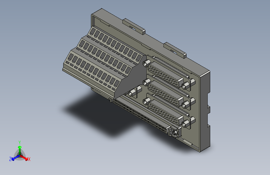 E19435-121-100-X1-TBB08-100PIN辅助端子台