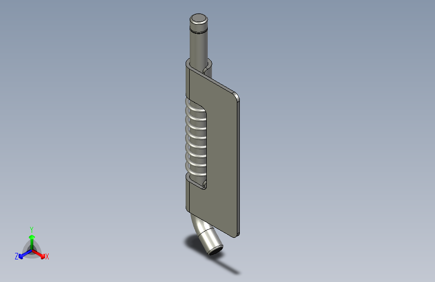 E19464-111-200-X1-铁皮弹簧插销右-BJ222