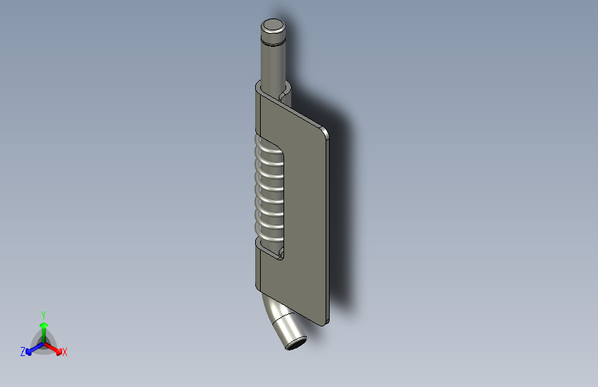 E19472-111-200-X1-铁皮弹簧插销右-BJ222