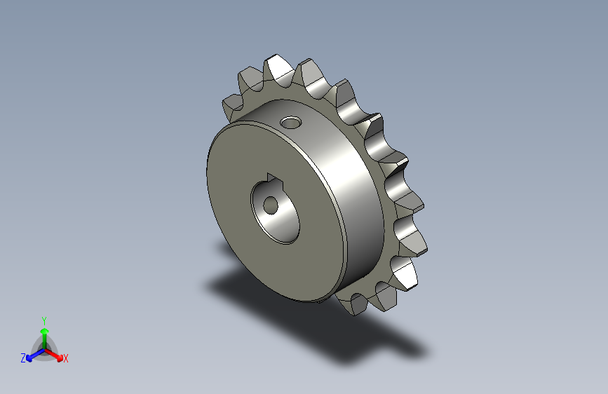 EH08B-1齿轮齿数17轴孔径18WH