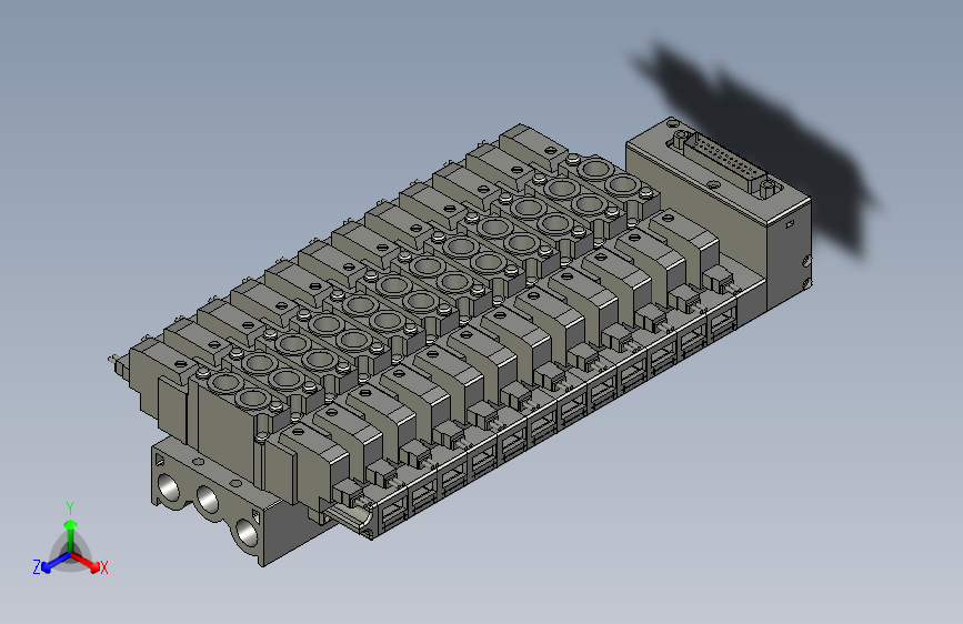 F1-12位电磁阀组