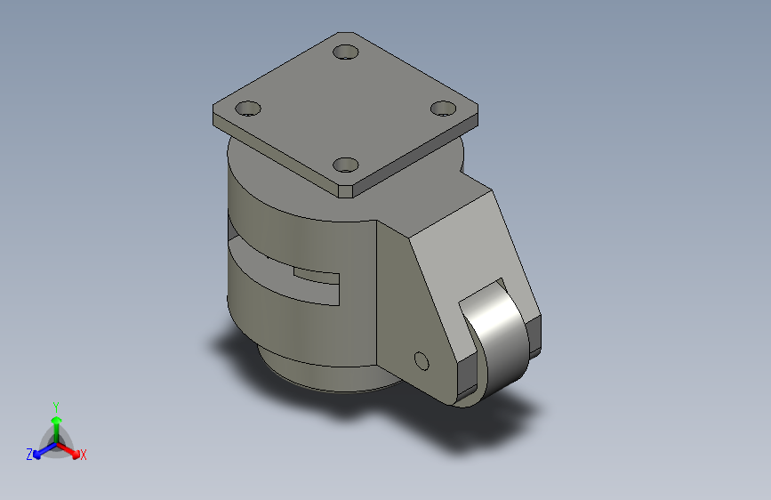 GD-150F调节脚轮兴昊荣