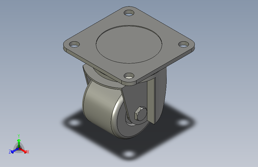 gh30标准件-脚轮-CKZJ65-H