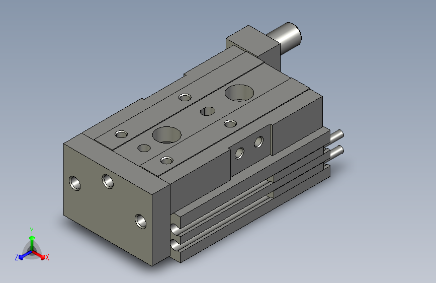 HLQ12X10-S-AT气动滑台