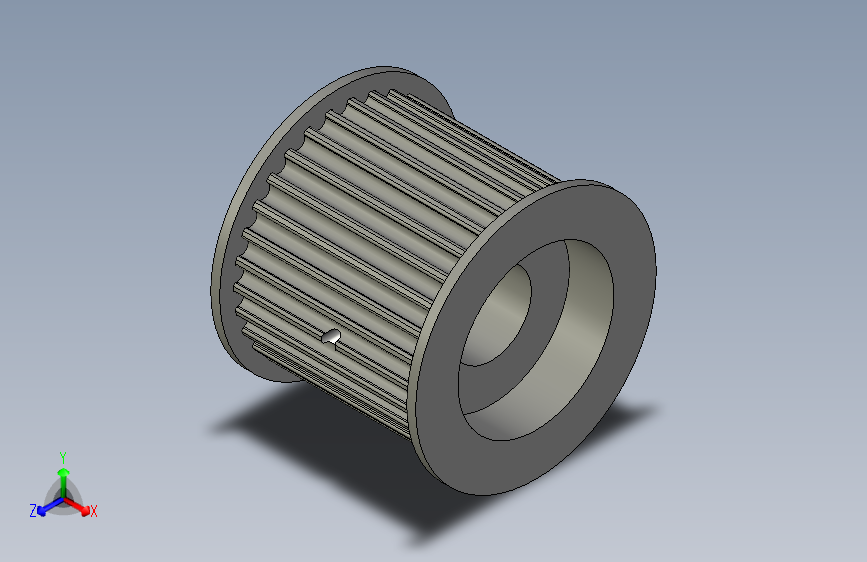 HT同步轮5MX30齿-从动轮