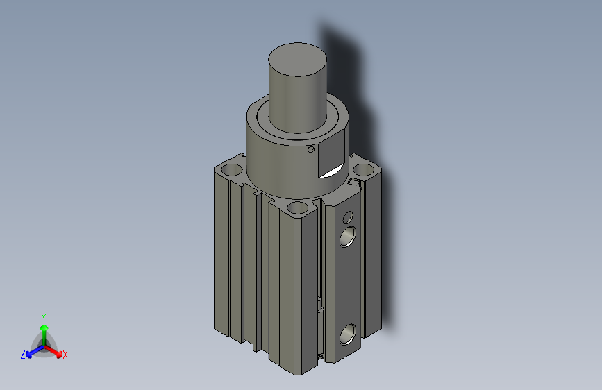HWA-AIRTAC阻挡气缸TWQ40x30SC+CS1-G-2
