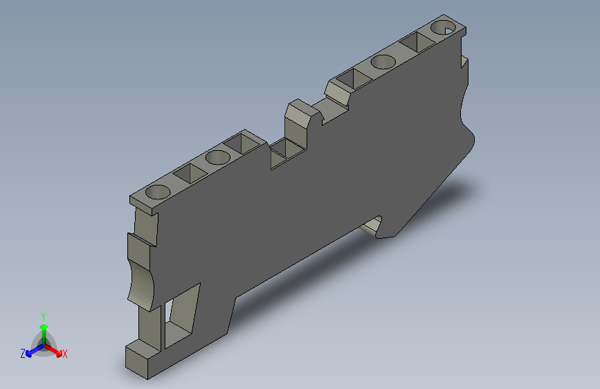 HWnew两进两出端子灰色OUY