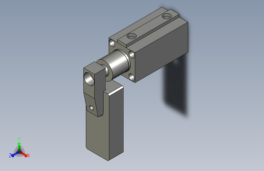 HWQCKL32X20-回转夹紧气缸-亚德客TK