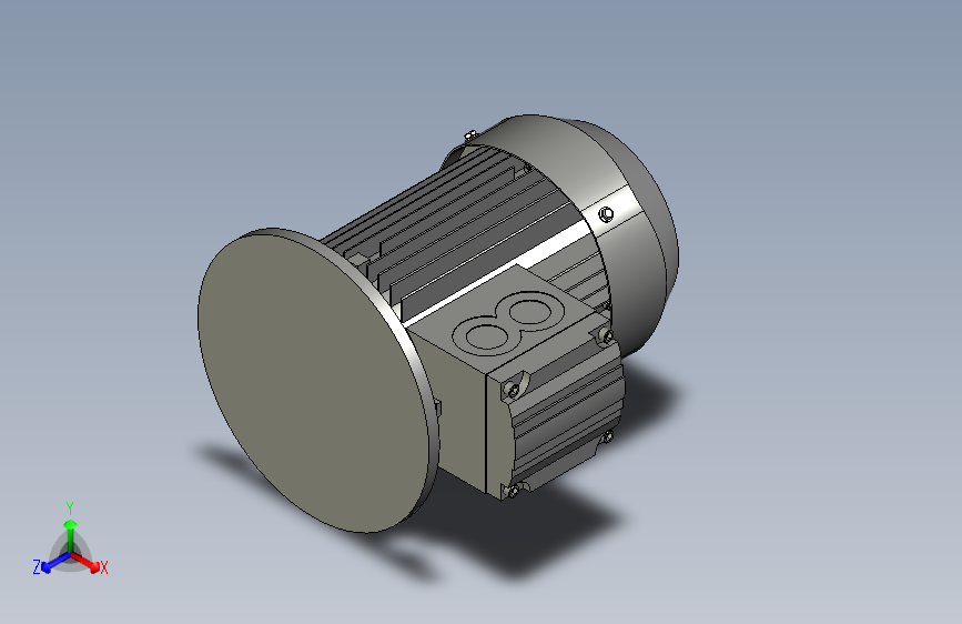 KABY系列斜齿轮-伞齿轮减速电机KAB47-8512Y263-4M1RA_电机