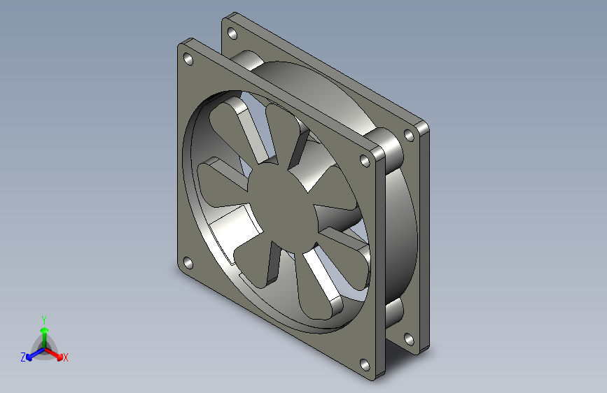kahuang-轴承-下机架9090排风扇(终极