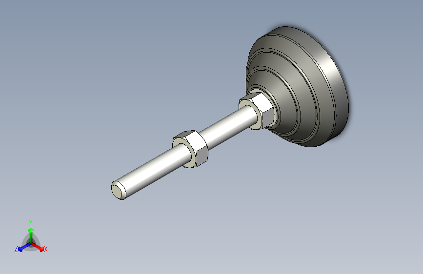 脚杯Leveling_Leg_M10x100 STP