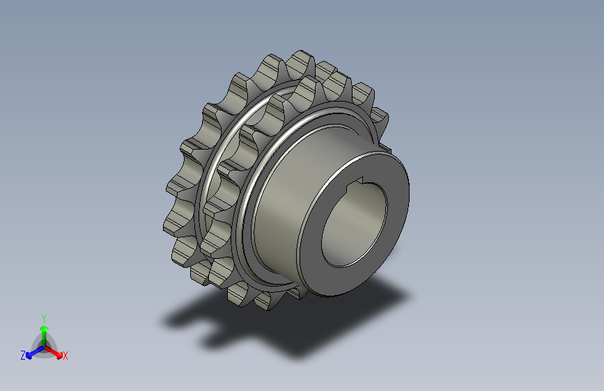 LSD05231832-1电机驱动链轮双排12A17齿