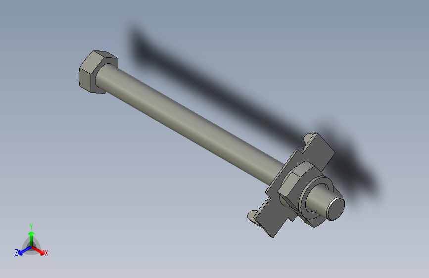 M12X130螺栓锁扣组件