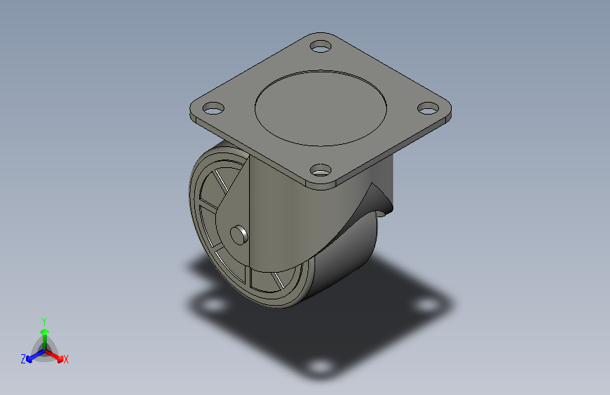 M-21-脚轮(D75H100)-w3-00-000-01-yy