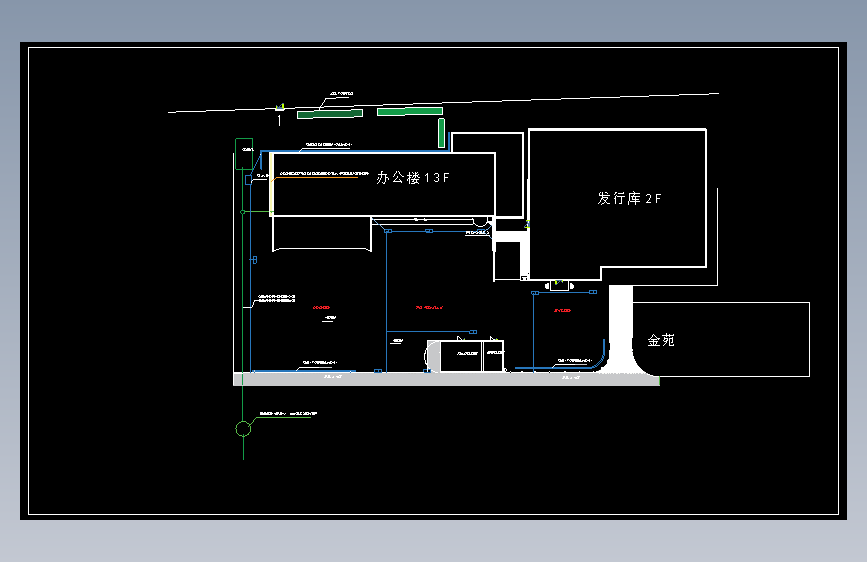 人民银行院内地坪尺寸图