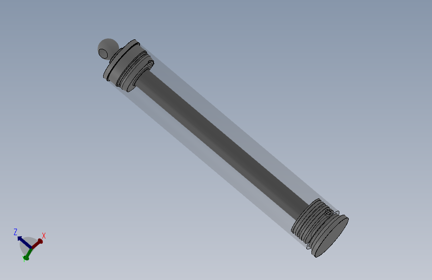 焊接式液压缸（前部固定安装）140x65x700毫米