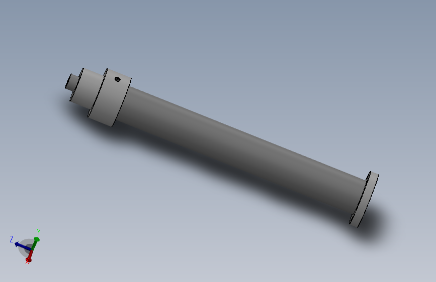 磨机式液压缸（后法兰固定）63x36x500mm